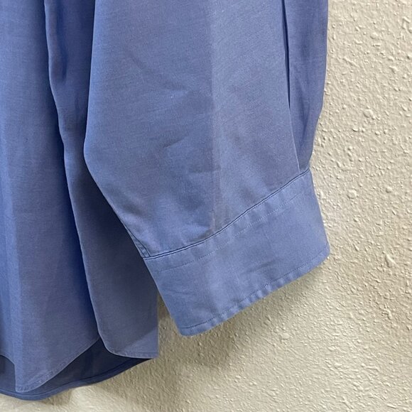 Ralph Lauren Oxford Shirt Mens Blue Long Sleeve 100% Cotton Button Down - Picture 10 of 15